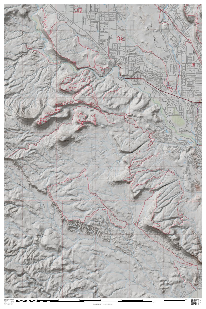 Bearclaw Poppy, Zen, Stucki Spring, Green Valley, & Santa Clara Trails ...