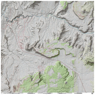DaveNally Gooseberry Mesa, Little Creek, JEM, Hurricane Rim, Guacamole Trails digital map