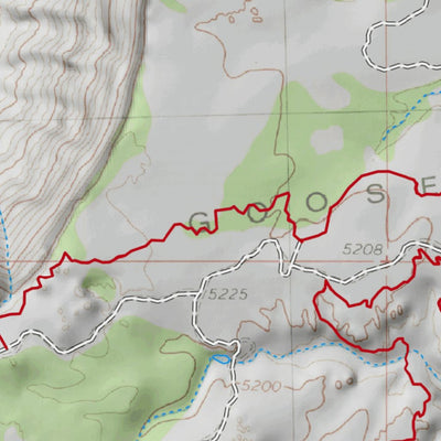 DaveNally Gooseberry Mesa, Little Creek, JEM, Hurricane Rim, Guacamole Trails digital map