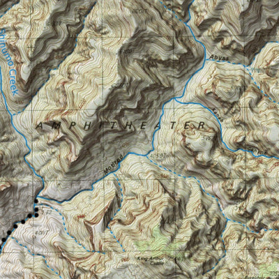 DaveNally Grand Canyon Canyoneering Central & Eastern GC digital map