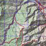 DaveNally Red Rock Canyon & Mt Charleston Nevada digital map