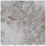 DaveNally Superstion Wilderness, Arizona digital map