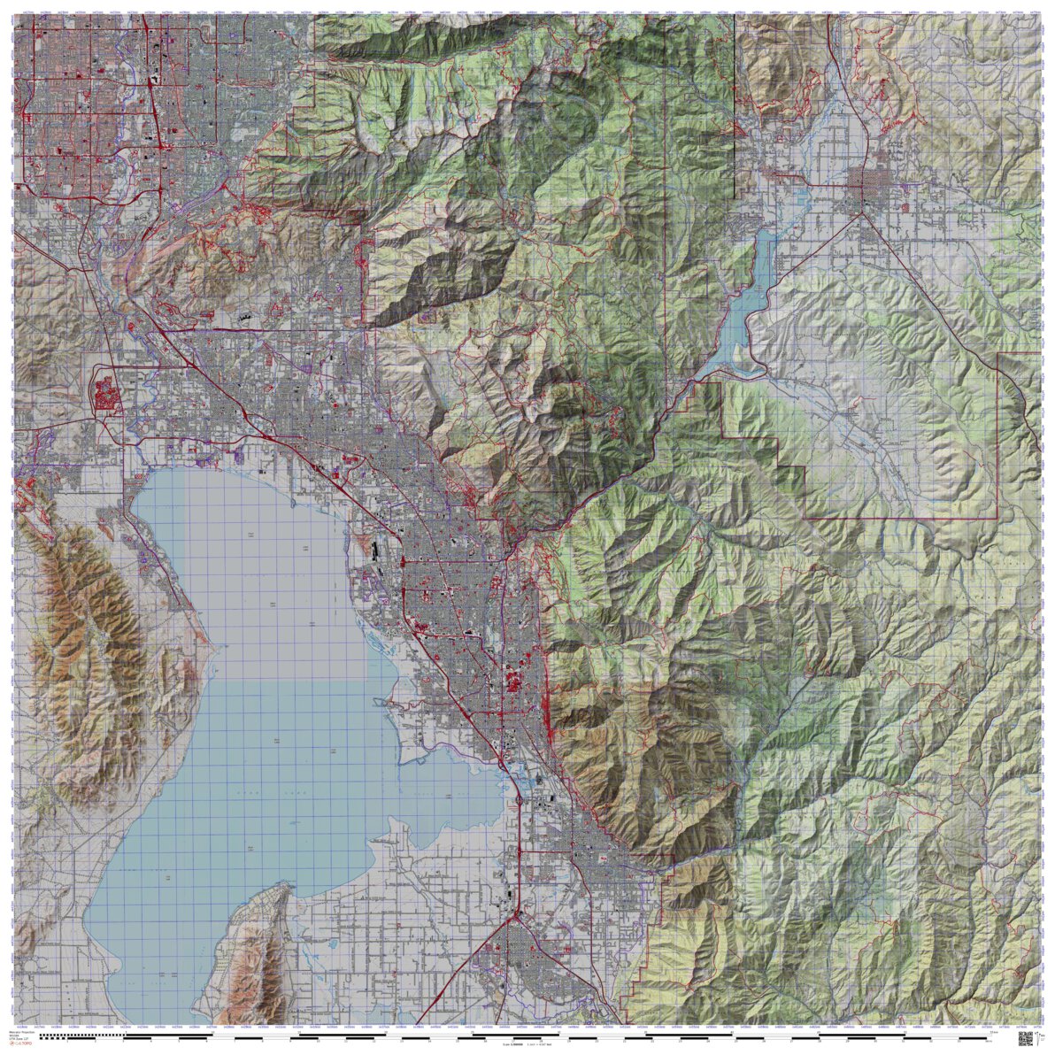 Timpanogos and Lone Peak Wilderness Map by DaveNally | Avenza Maps