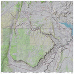 DaveNally Vermillion Cliffs, Paria, Buckskin, and The Wave digital map