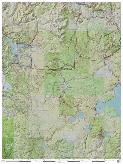 DaveNally West Yellowstone National Park digital map