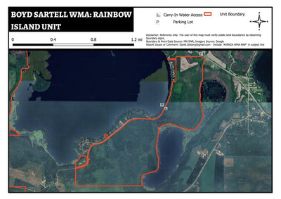 Boyd Sartell WMA - Rainbow Island Unit Preview 1