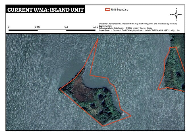 Current WMA - Island Unit Map by DavidSieberg | Avenza Maps