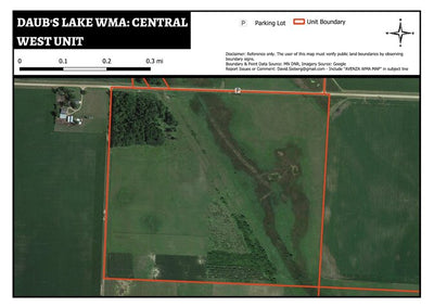 Daub's Lake WMA - Central West Unit Preview 1