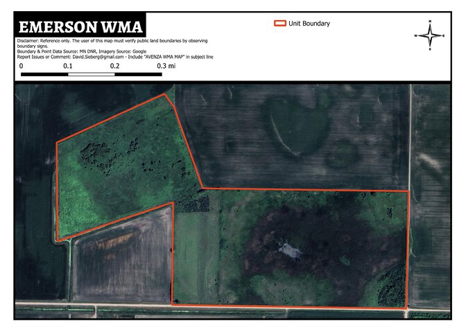 Emerson WMA Map by DavidSieberg | Avenza Maps