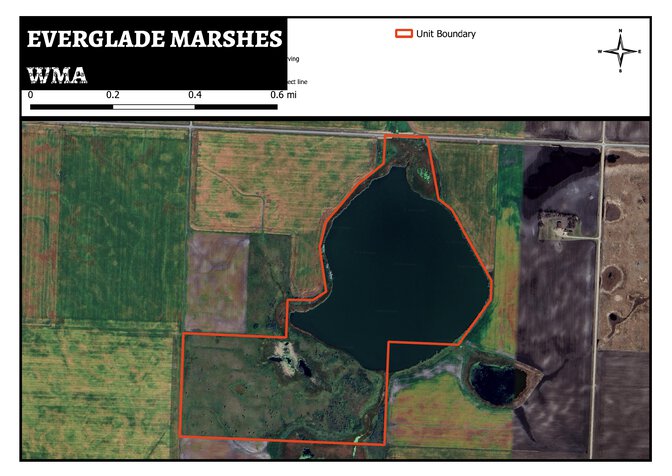 Everglade Marshes WMA Map by DavidSieberg | Avenza Maps