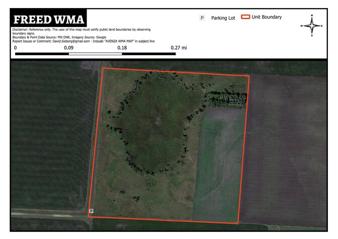 Freed WMA Map by DavidSieberg | Avenza Maps