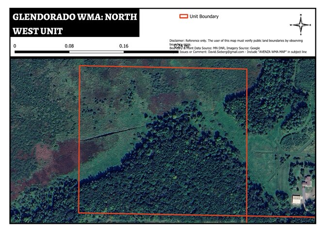 Glendorado WMA - North West Unit Map by DavidSieberg | Avenza Maps