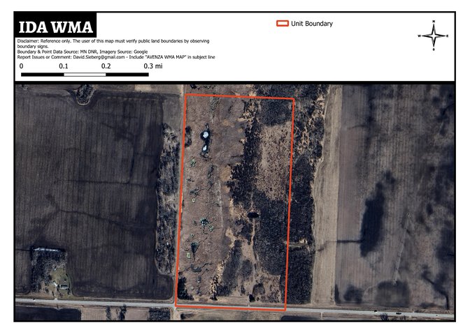 Ida WMA Map by DavidSieberg | Avenza Maps