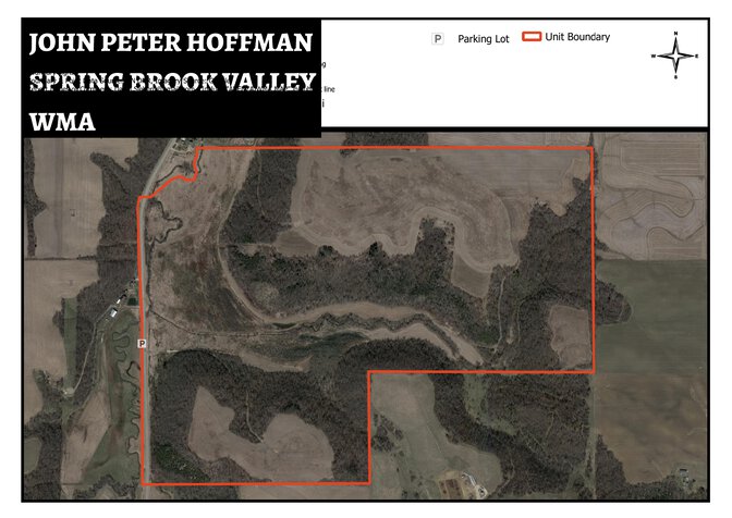 John Peter Hoffman Spring Brook Valley WMA Map by DavidSieberg | Avenza ...