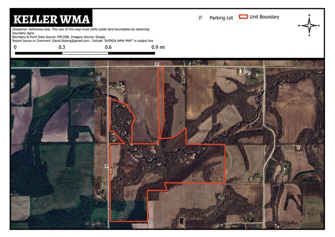 Keller WMA Map by DavidSieberg | Avenza Maps