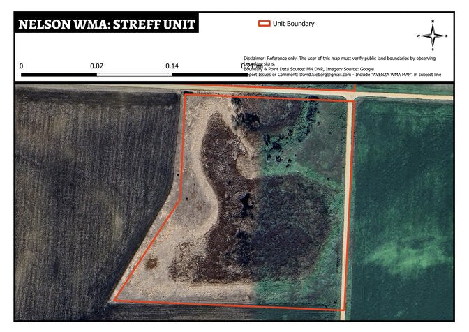 Nelson WMA - Streff Unit Map by DavidSieberg | Avenza Maps