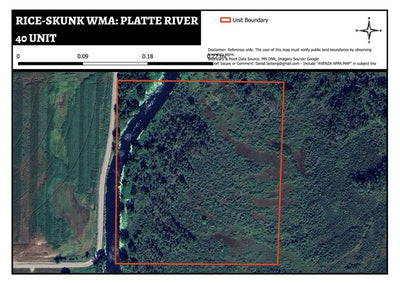 Rice-Skunk WMA - Platte River 40 Unit Preview 1