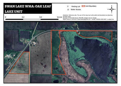 Swan Lake WMA - Oak Leaf Lake Unit Preview 1
