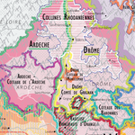 Wine Map of France IGPs Preview 3