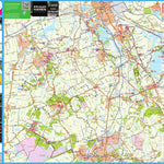 De Vries Kartografie bv. Arthuur routes fietsknooppuntenkaart Kop van Drenthe 2024_geo digital map