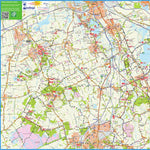 De Vries Kartografie bv. Arthuur Routes fietsknooppuntenkaart Kop van Drenthe route app 2022-2023 digital map