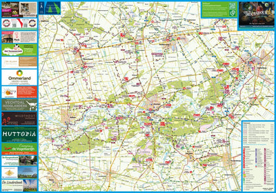 Arthuur routes fietsknooppuntenkaart het Vechtdal 2025 route APP Preview 1