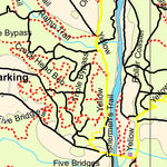 Delaware Trail Spinners, Inc. Fair Hill Trail Names digital map