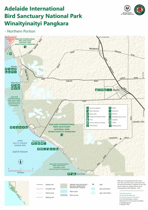 Adelaide International Bird Sanctuary National Park (Northern Portion ...