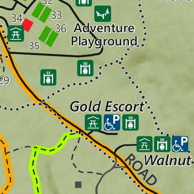 Belair National Park Entrance Shared Use Trails Preview 3