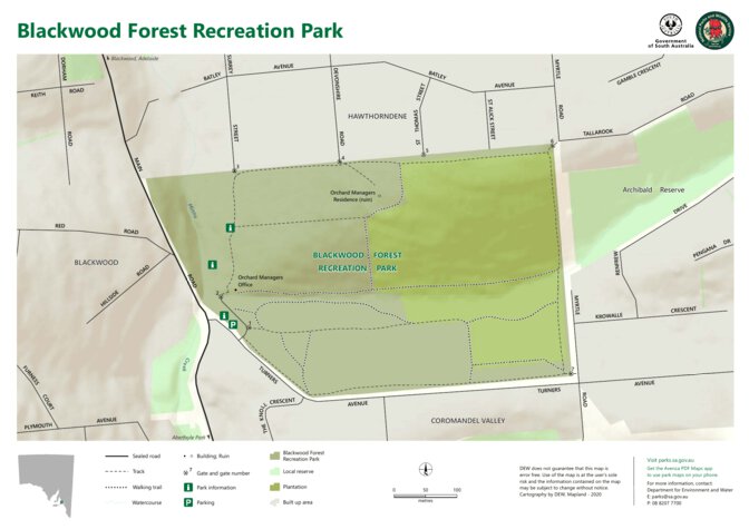 Blackwood_Forest_RP Map by Department for Environment and Water ...