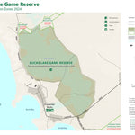 Department for Environment and Water Bucks Lake Game Reserve – Hunting Exclusion Zones digital map