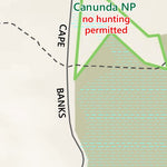 Department for Environment and Water Bucks Lake Game Reserve – Hunting Exclusion Zones digital map