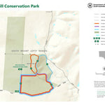 Department for Environment and Water Bullock Hill Conservation Park map digital map