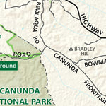 Department for Environment and Water Canunda National Park map digital map