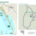 Department for Environment and Water Canunda National Park – No2 Rocks Campground map digital map