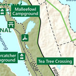 Department for Environment and Water Coorong National Park - Policeman Point to 42 Mile Crossing digital map