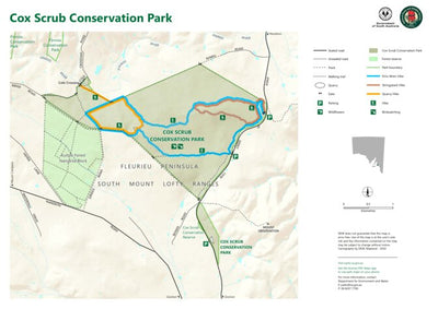 Department for Environment and Water Cox Scrub Conservation Park digital map