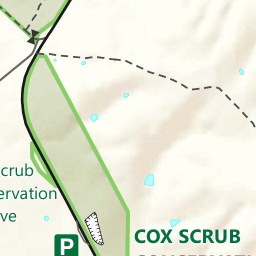 Scrb Map Cox Scrub Conservation Park Map by Department for Environment and Water ...