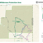 Department for Environment and Water Danggali Wilderness Protection Area digital map