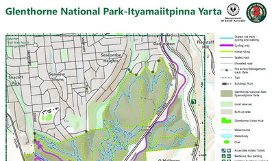 Department for Environment and Water Glenthorne National Park-Ityamaiitpinna Yarta digital map