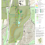 Department for Environment and Water Glenthorne National Park Trail Map - South digital map