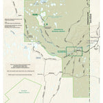 Department for Environment and Water Innamincka Regional Reserve Map digital map