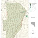 Department for Environment and Water Karte Conservation Park map digital map