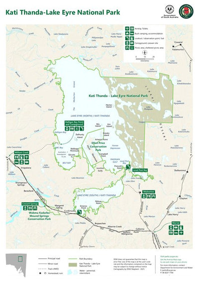Kati Thanda-Lake Eyre National Park Map Preview 1