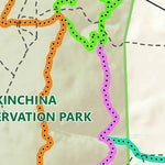 Department for Environment and Water Kinchina Conservation Park digital map