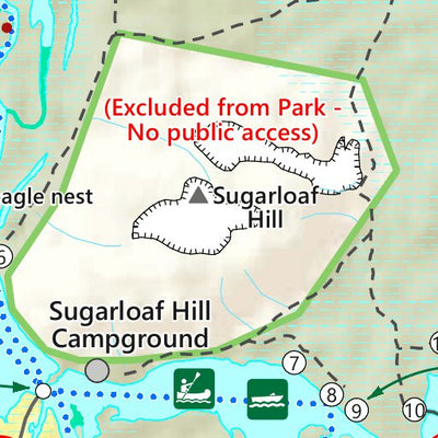 Department for Environment and Water Loch Luna Game Reserve – Hunting Exclusion Zones digital map