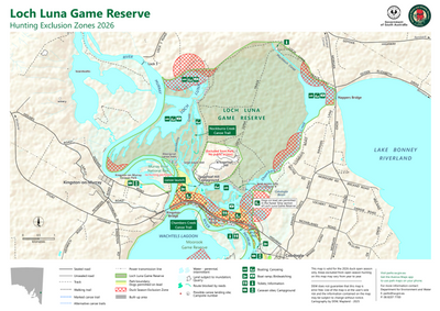 Loch Luna Game Reserve – Hunting Exclusion Zones Preview 1