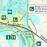 Department for Environment and Water Loch Luna Game Reserve map digital map