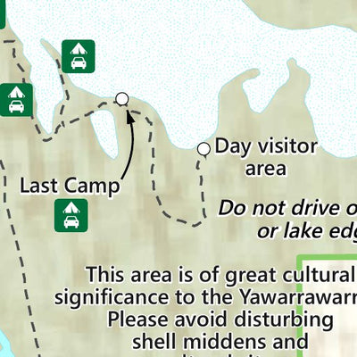 Department for Environment and Water Malkumba-Coongie Lakes National Park Map digital map