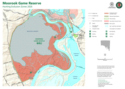 Moorook Game Reserve – Hunting Exclusion Zones Preview 1
